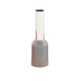 GSC Evolution Bolsa 50u punteras huecas aisladas sección 2,5mm Gris