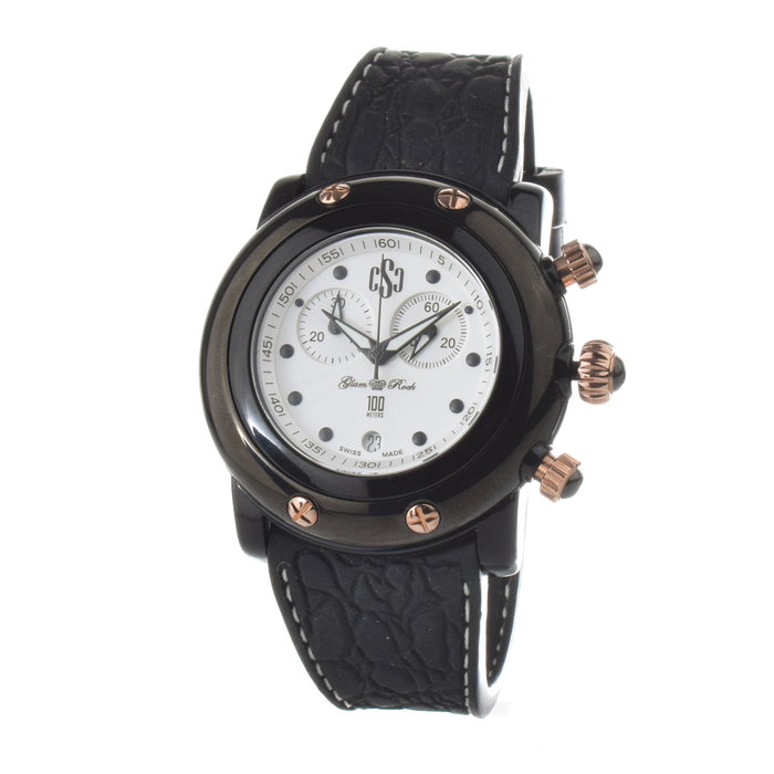 Glam Rock GR62115-B Negro con Diamantes Genuinos Glam Rock GR62115-B Negro con Diamantes Genuinos