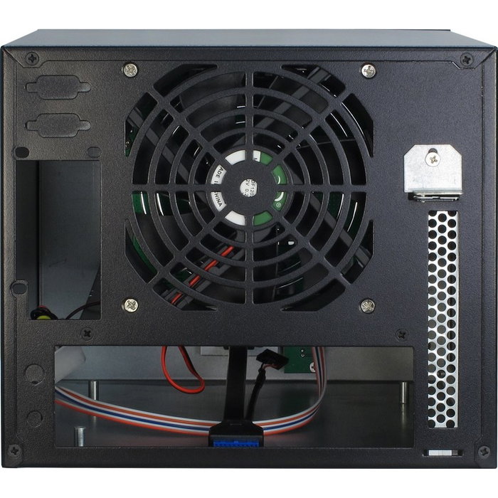 Inter-Tech SC-4004 Caja PC Small Form Factor (SFF) Mini-ITX Negro para 5 HDD Hot-swap