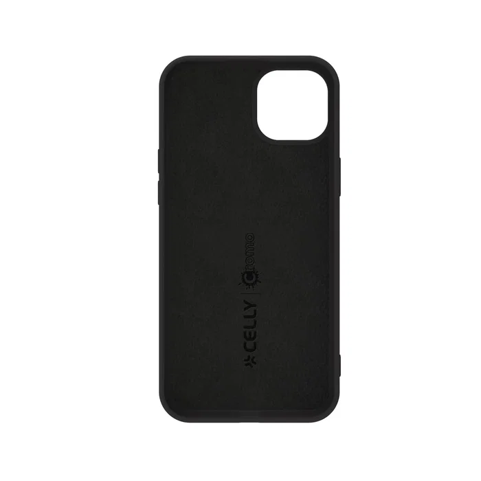 Celly Cromo1055BK Funda para iPhone 15 Plus (6.7") Negro