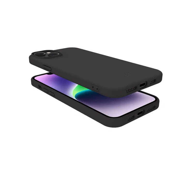 Celly Cromo1055BK Funda para iPhone 15 Plus (6.7") Negro