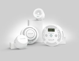 Garza 401346C Detector de Seguridad de Inundación Smart Wifi con Alarma Sonora y Notificaciones en Tiempo Real