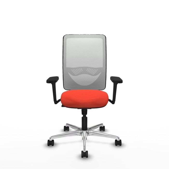 PIQUERAS Y CRESPO Silla de oficina Zulema Naranja oscuro y Blanco PIQUERAS Y CRESPO Silla de oficina Zulema Naranja oscuro y Blanco