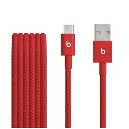 Beats Cable USB 2.0 de 1,5 m USB-A a USB-C Rojo