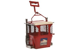 DKD Home Decor Vehiculo Decoracion Vintage Rojo 12 x 18 x 18 cm