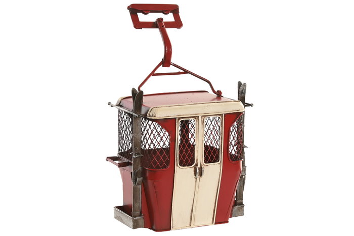 DKD Home Decor Vehiculo Decoracion Vintage Rojo 12 x 18 x 18 cm DKD Home Decor Vehiculo Decoracion Vintage Rojo 12 x 18 x 18 cm