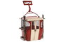 DKD Home Decor Vehiculo Decoracion Vintage Rojo 12 x 18 x 18 cm