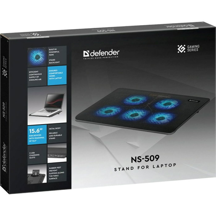 Base de Refrigeración para Portátil Defender NS-509