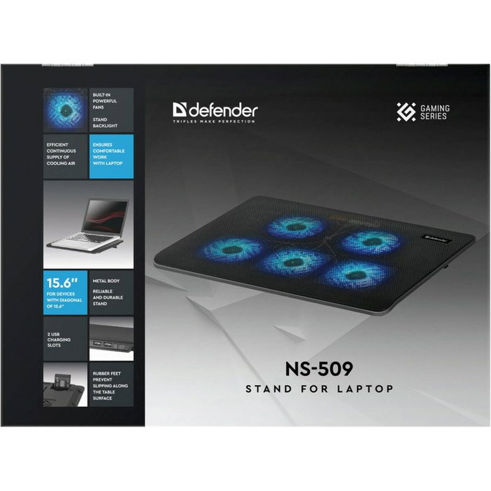 Base de Refrigeración para Portátil Defender NS-509