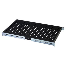Digitus Estantería de 1U para Rack de 19 pulgadas, 483x737 mm, Negro