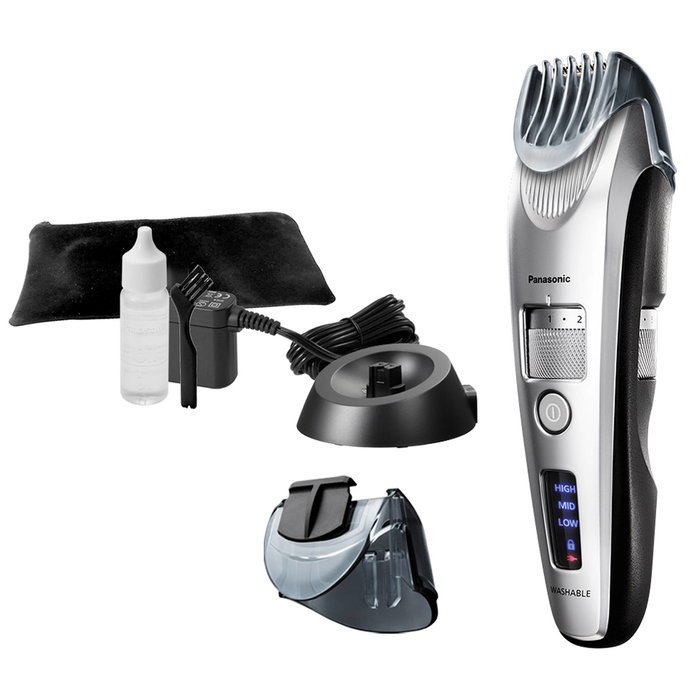 Panasonic ER SB 60 S803 Recortador de barba y pelo Plata/Negro