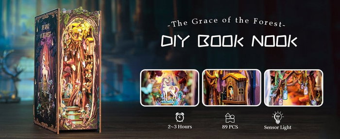 Maqueta Book Nook The Grace of Forest 22 x 8 cm Maqueta Book Nook The Grace of Forest 22 x 8 cm