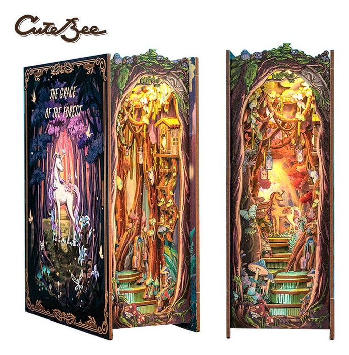 Maqueta Book Nook The Grace of Forest 22 x 8 cm Maqueta Book Nook The Grace of Forest 22 x 8 cm