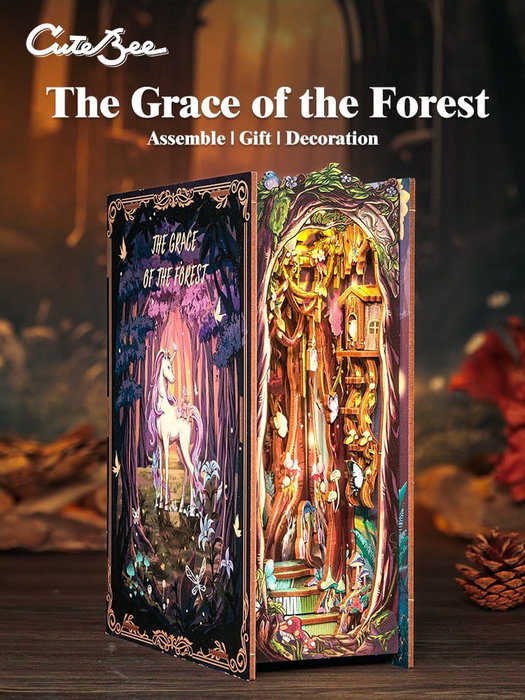Maqueta Book Nook The Grace of Forest 22 x 8 cm Maqueta Book Nook The Grace of Forest 22 x 8 cm
