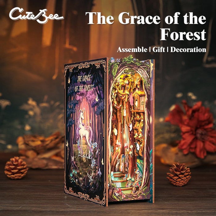 Maqueta Book Nook The Grace of Forest 22 x 8 cm Maqueta Book Nook The Grace of Forest 22 x 8 cm
