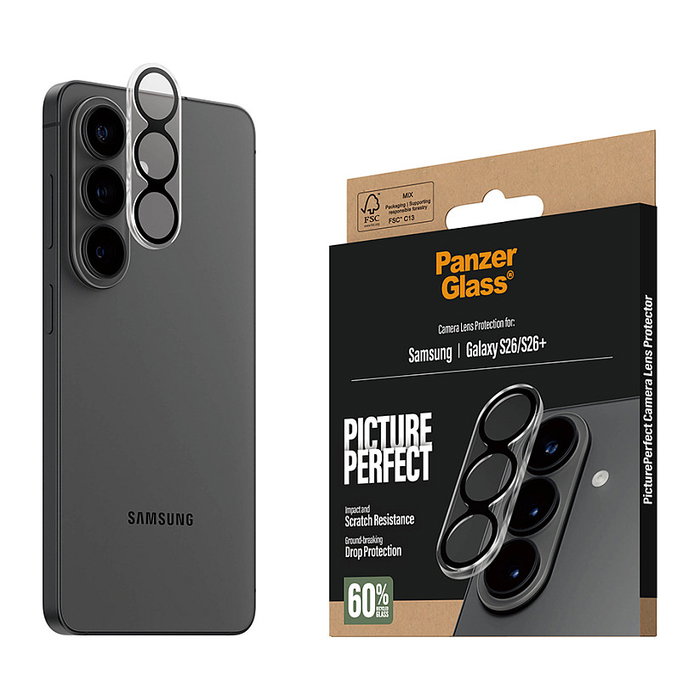 PanzerGlass PicturePerfect Kameraschutz para Samsung Galaxy S26 | S26+