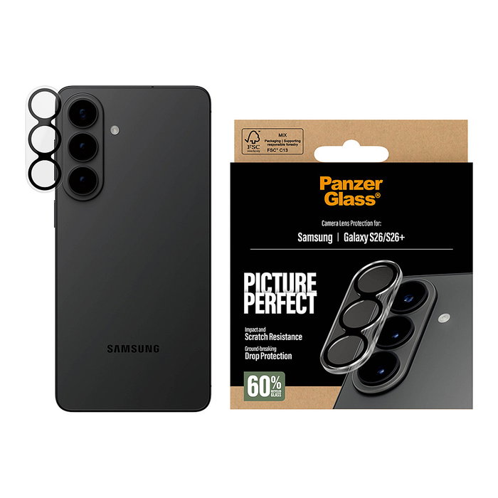 PanzerGlass PicturePerfect Kameraschutz para Samsung Galaxy S26 | S26+