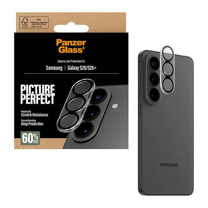 PanzerGlass PicturePerfect Kameraschutz para Samsung Galaxy S26 | S26+