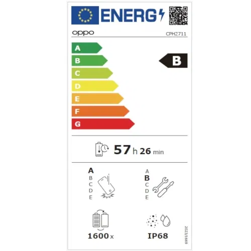Oppo A5 PRO Smartphone Azul 256GB 8GB RAM 50MP Cámara + Funda
