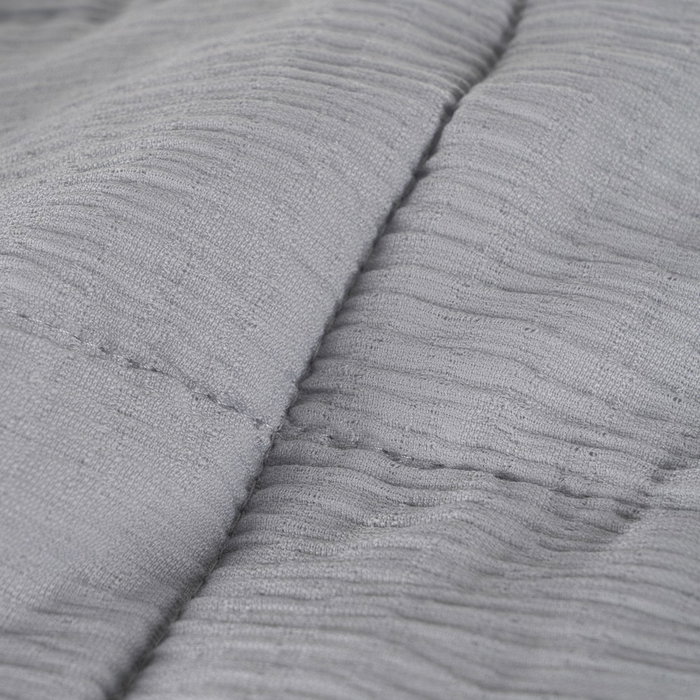 Colcha Gris Poliester Dormitorio 230 X 280 cm