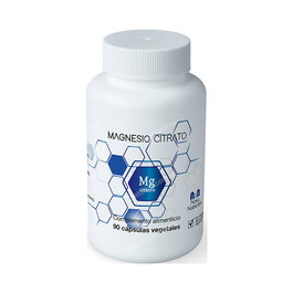 N&N NOVA NUTRICION Magnesio Citrato 150mg 90 Cápsulas Vegano Sin Gluten Sin OMG Reduce Cansancio Sistema Nervioso Músculos