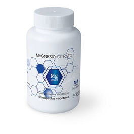 N&N NOVA NUTRICION Magnesio Citrato 150mg 90 Cápsulas Vegano Sin Gluten Sin OMG Reduce Cansancio Sistema Nervioso Músculos