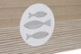 DKD Home Decor Caja MDF Peces Natural