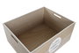 DKD Home Decor Caja MDF Peces Natural