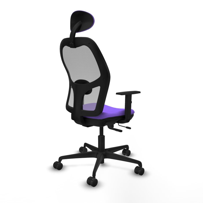 PIQUERAS Y CRESPO Silla de oficina Jorquera Lila y Gris PIQUERAS Y CRESPO Silla de oficina Jorquera Lila y Gris