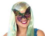 Antifaz Mariposa Multicolor para Mujer Adulto - Accesorio para Disfraces de Hada, Mariposa o Reina del Bosque