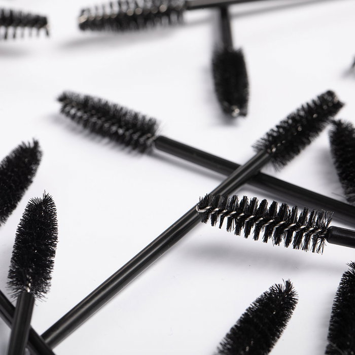 Nanolash Aplicadores Desechables para Pestañas y Cejas, Peine Separador, 50 unidades