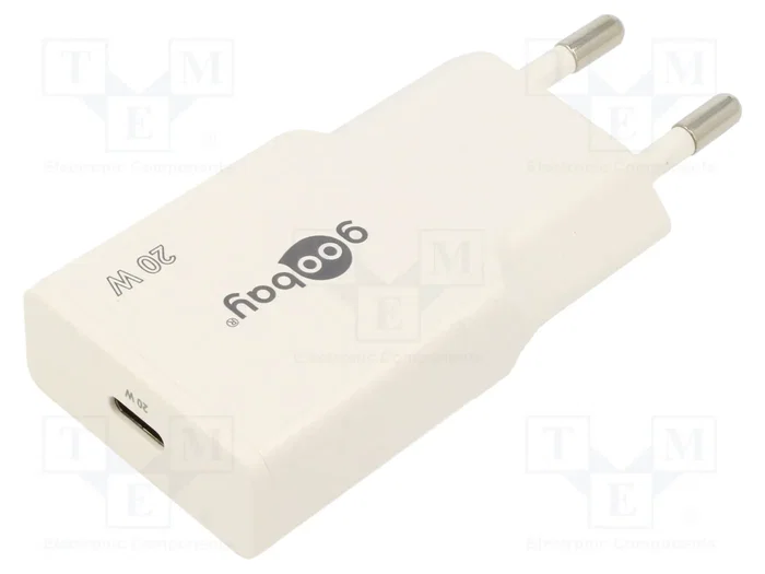 GOOBAY Cargador de red USB-C 20W con tecnología GaN GOOBAY Cargador de red USB-C 20W con tecnología GaN