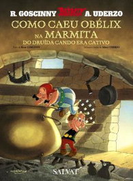Comercial Grupo Anaya S.A. Obélix no amerita el dibujo na marmita do druida cando era galego (Galeóg)