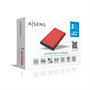 Aisens Caja Externa 2.5 Pulgadas ASE-2525RED Rojo