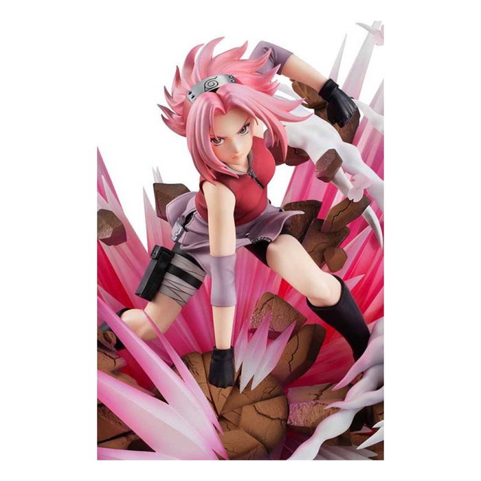 Megahouse Figura Gem Series Naruto Gals Sakura de PVC, Coleccionable, 27 cm