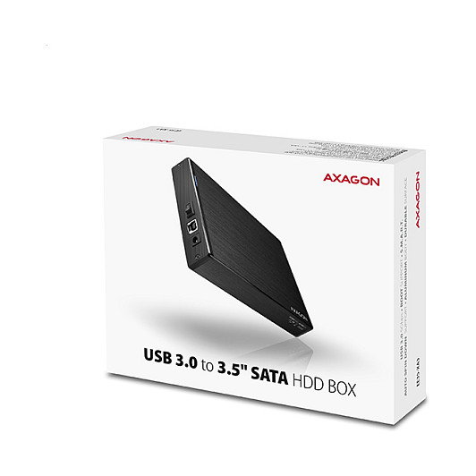 Axagon EE35-XA3 Carcasa Externa para HDD 3,5 Pulgadas SATA II USB 3.2 Gen1 Negro