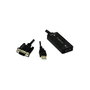 LogiLink Conversor VGA con audio a HDMI compatible con High Speed