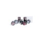 Magic Studio Black Crystals Nail Lote 7 pz