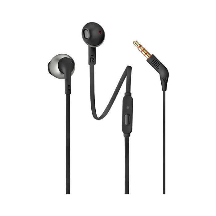 JBL Tune 205 Auriculares Intraaurales Alámbricos Negro JBL Tune 205 Auriculares Intraaurales Alámbricos Negro