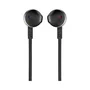 JBL Tune 205 Auriculares Intraaurales Alámbricos con Micrófono para Llamadas y Música - Negro