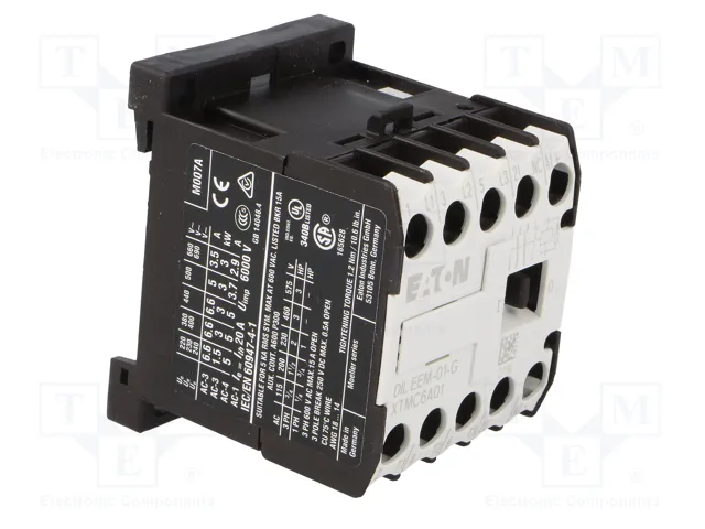 EATON ELECTRIC DILEEM-01-G 24VDC 6,6A Contactor 3-polar