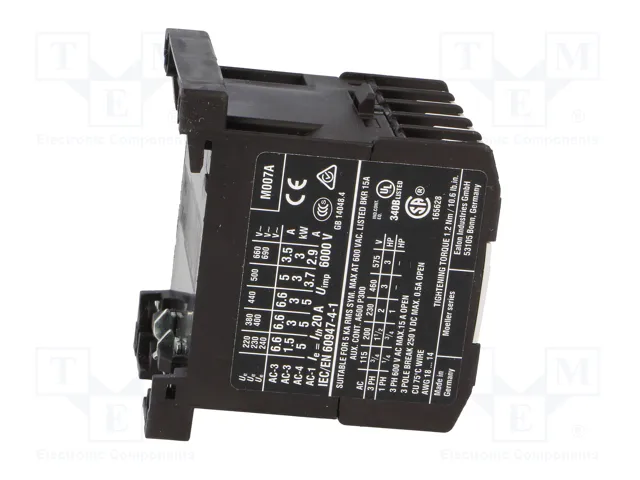 EATON ELECTRIC DILEEM-01-G 24VDC 6,6A Contactor 3-polar