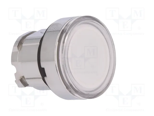 SCHNEIDER ELECTRIC Interruptor de presión Harmony XB4 22mm Blanco