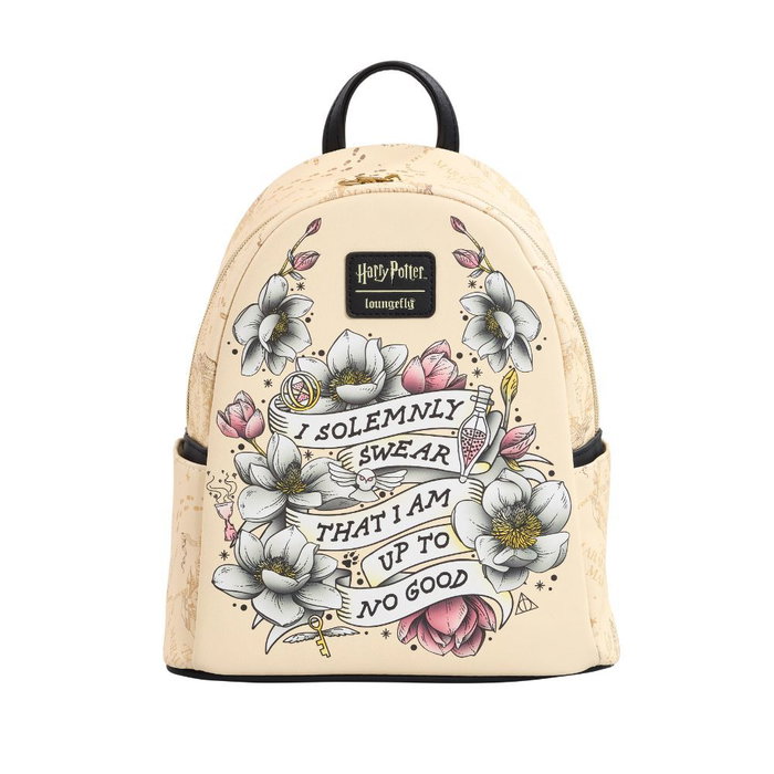 Loungefly Mochila Tattoo Art Harry Potter 26cm Loungefly Mochila Tattoo Art Harry Potter 26cm