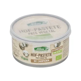 ALLOS Páte Vegetal con Champiñones 125Gr Bio Vegan