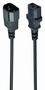 Gembird PC-189-075-1.8M Cable de transmisión Negro 1,8 m C13 a C14