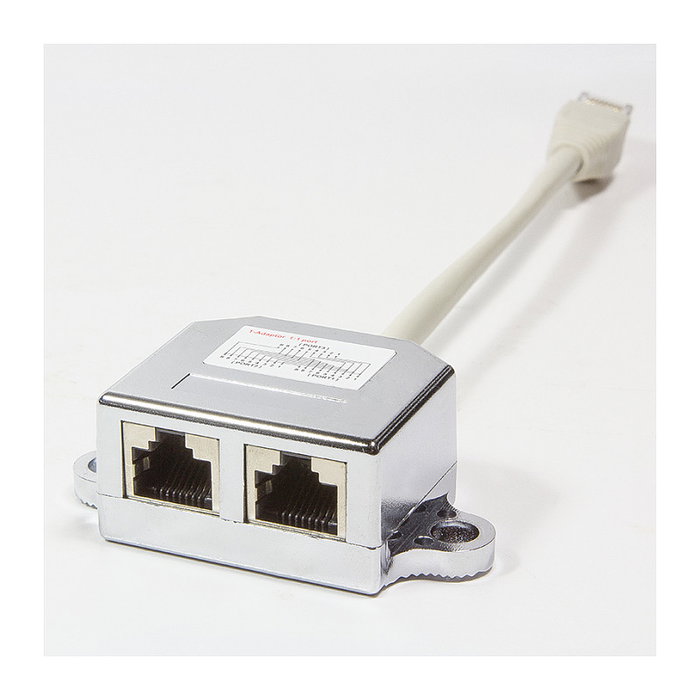 LogiLink Modular T-Adapter 1:1 port doppler blindado