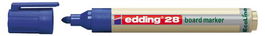 Marcador Pizarra Edding 28 Ecoline Conico Azul (Set de 10)