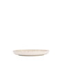 Summa Plato Nórdico Forest Blanco 22 cm, Plato de Gres para Vajilla (Set de 6)