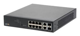 Axis Conmutador de Red PoE+ T8508, 8 Puertos para Vigilancia, Sin Ventilador, Interfaz Gráfica Web, Gestión de Dispositivos